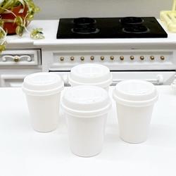 Miniature Take Out Drink Cups with Lids