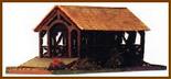 Covered Bridge Kit, Ready to Finish and Assemble, 1:144