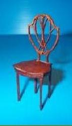 Dollhouse Miniature Hepplewhite Style Side Chair Kit