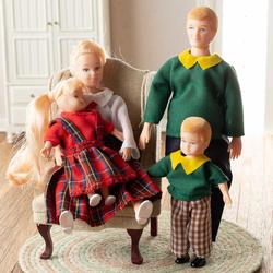 Miniature Dollhouse Family