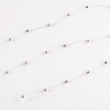 Silver Plated 6mm Bead Chain