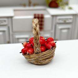 Miniature Strawberries Basket