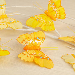 Yellow Artificial Butterflies