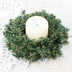 Mini Artificial Pine Wreaths