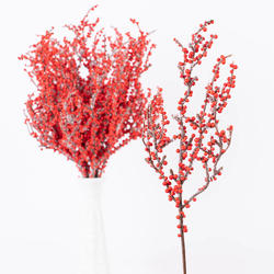 Snowy Artificial Berry and Twig Picks
