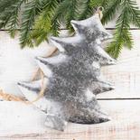 Large Metal Pine Tree Ornament