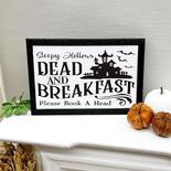 Dollhouse Miniature Sleepy Hollow's Dead and Breakfast Picture