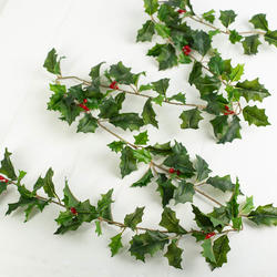 Real Touch Lifelike Holly Garland - Indoor/Outdoor Use