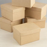 Paper Mache Rectangular Boxes