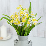 Artificial Spring Daffodil Flower Bush