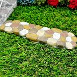 Dollhouse Miniature Tan Walkway with Large Stones