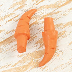 Bent Miniature Snowman Carrot Noses