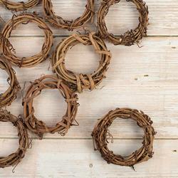 Small Natural Grapevine Wreaths