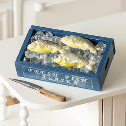 Dollhouse Miniature Alaska Fish Crate