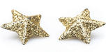 Miniature Gold Glitter Stars