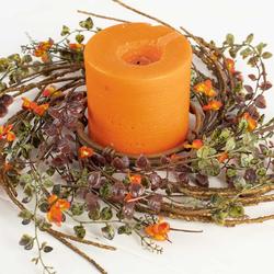 Woodland Autumn Bittersweet Candle Ring