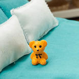 Orange Mini Teddy Bear