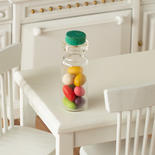 Dollhouse Miniature Jelly Bean Candy Jar