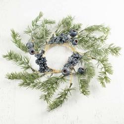 Blueberry Cypress Candle Ring