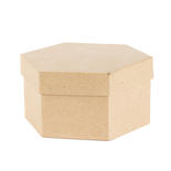 Hexagon Paper Mache Box
