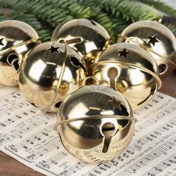 Set of 6 Gold Sleigh Bells