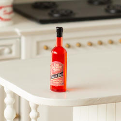 Dollhouse Miniature Red Cooking Wine