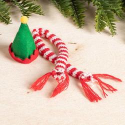 Miniature Elf Striped Scarf and Hat Set