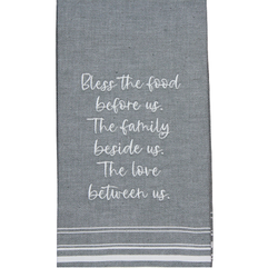 Bless The Food Before Us Towel