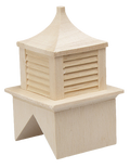 Dollhouse Miniature Unfinished Wood Cupola