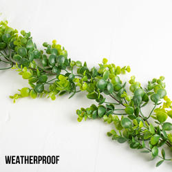 Weatherproof Artificial Eucalyptus Garland