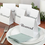 Bulk Case of 1728 Reserved Table Cards
