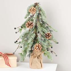 Artificial Bald Cypress Tabletop Christmas Tree