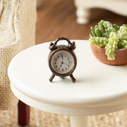 Dollhouse Miniature Antique Alarm Clock