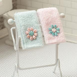 Dollhouse Miniature Embroidered Towels