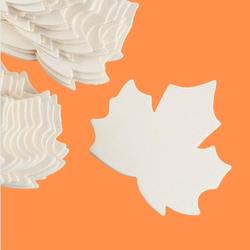 Unfinished Wood Maple Leaf Cutouts