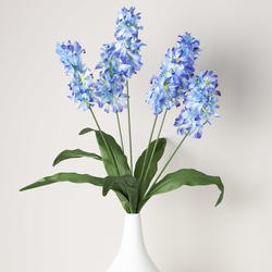 Blue Artificial Hyacinth Bush