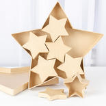 Paper Mache Star with Star Boxes Set