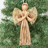 Straw Angel Ornament
