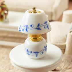 Dollhouse Miniature China Oil Lamp