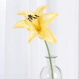 Realistic Artificial Yellow Lily Pick