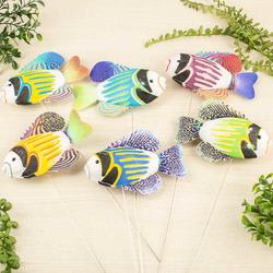 Assorted Faux Tropical Fish on Pick