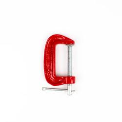 Iron Frame C Clamp with Twist on/off Spindle Clamp