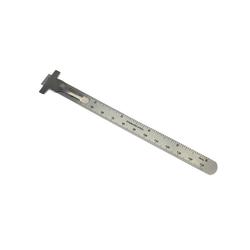 Excel Stainless Steel Ruler with Pocket Clip