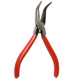 Excel Soft Grip Bent Nose Carbon Steel Pliers with Serrated Jaw