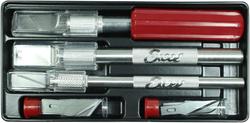 Excel Hobby Knife Set with Plastic Case
