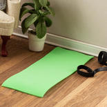 Dollhouse Miniature Green Yoga Mat