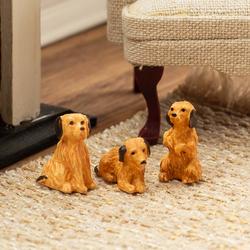 Dollhouse Miniature Dogs