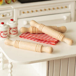 Miniature Wooden Rolling Pins
