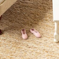 Dollhouse Miniature Pink Ballet Slippers
