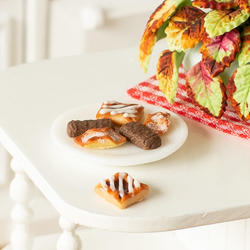 Dollhouse Miniature Pastry Assortment
